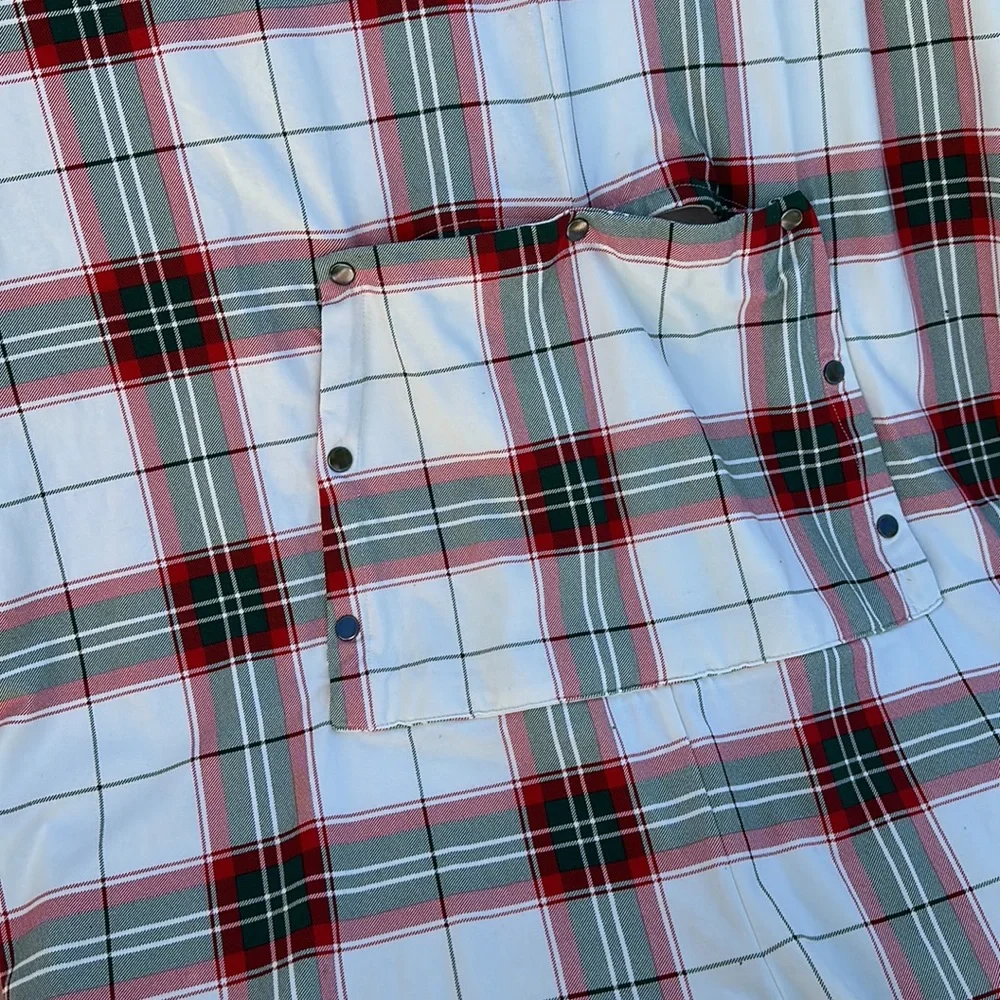 Hearth & Hand Magnolia Holiday Plaid (Union) Pajamas Adult size 4xl tall nwt